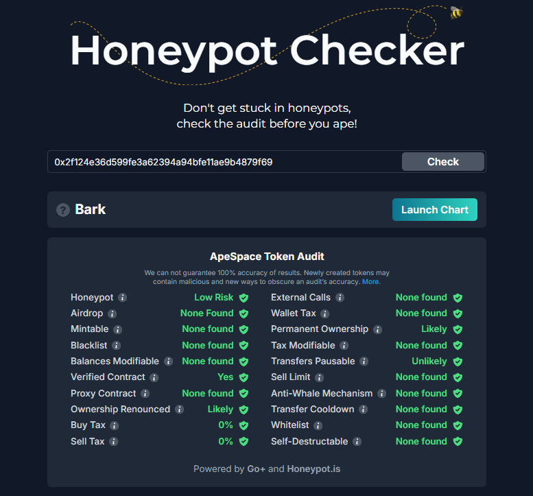 Honeypot Checker
